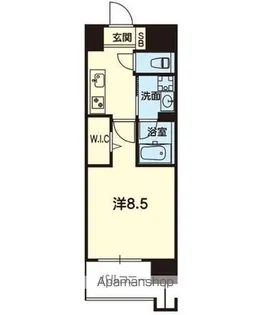 ヒルクレストELGRAND大江【1402号室】の間取り