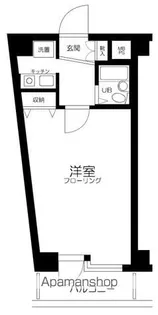 ピュアシティ横浜【5階】の間取り
