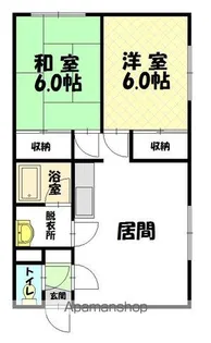 ハイムドルチェA【2階】の間取り