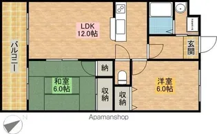 ピュア葵【2階】の間取り