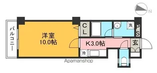 CLASS・Y【7階】の間取り