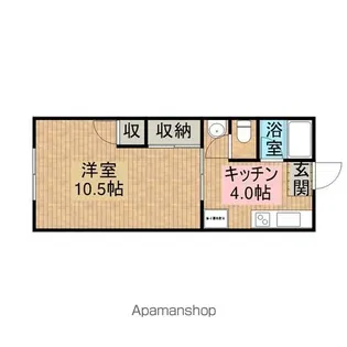 パステルⅡ【2階】の間取り