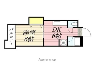 エクセレント浄水【4階】の間取り