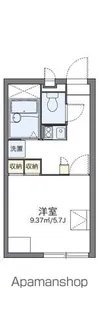レオパレスセゾンブラン三郷【2階】の間取り