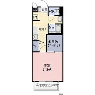 シャンベール森川A【2階】の間取り