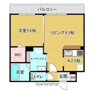 レジデンス北野ヒルズⅡ【4階】の間取り