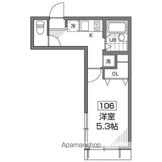 バウムハウス新高円寺【1階】の間取り