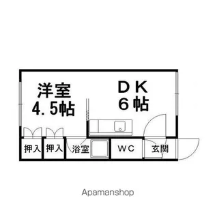 メゾン・ド 愛【201号室】の間取り
