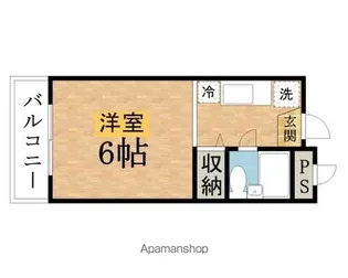 カーネル810【302号室】の間取り