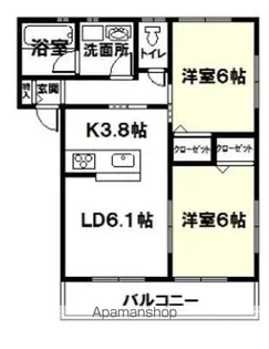 アーバニズム86A【2階】の間取り