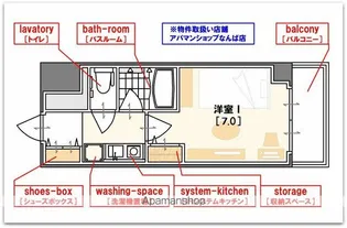 エスリード本町【11階】の間取り