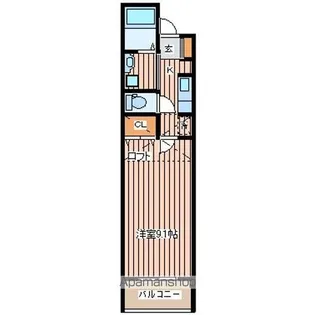 WIT木ノ下【1階】の間取り