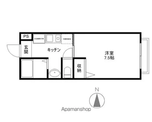 リオグラン【205号室】の間取り