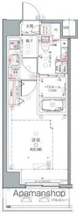 クレヴィスタ中野【6階】の間取り
