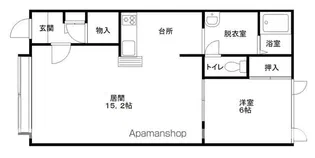レグルス【1階】の間取り