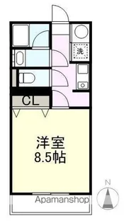アーリーマンション【201号室】の間取り