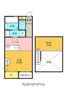 レアルⅠ【2階】の間取り