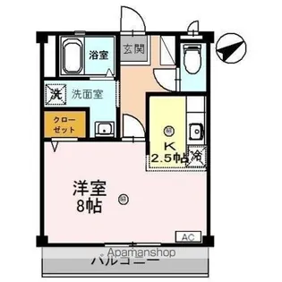 グラン・マ・アネックス【4階】の間取り