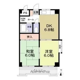 カーサ永【402号室】の間取り