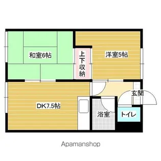 マルエスハイツ【2階】の間取り