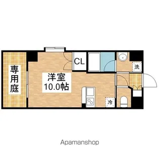 シティライフ今池南【108号室】の間取り