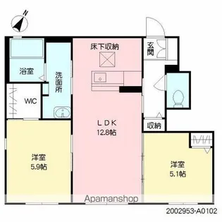 ファーストタワー【1階】の間取り