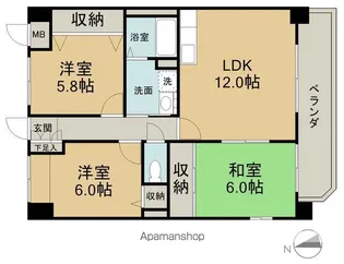 RYOKOビル【3階】の間取り