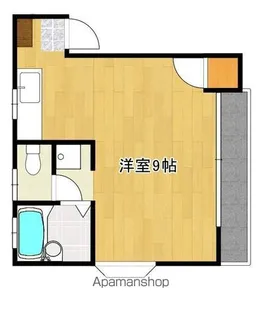 ハイツ小泉【101号号室】の間取り