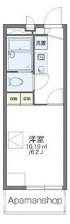 レオパレスデルタ【3階】の間取り