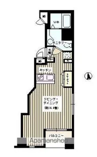 K’S麹町【2階】の間取り