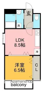 フェリーチェ【2階】の間取り
