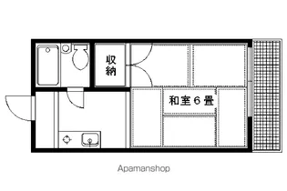 グリーンハイツ田島【102号室】の間取り