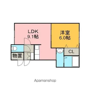 SIAM3D【203号室】の間取り