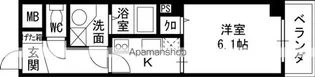 LIVE SQUARE 豊秀【8階】の間取り