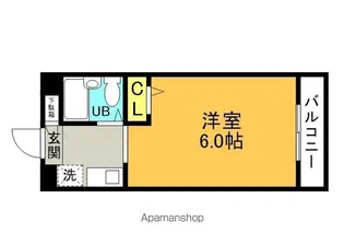 シンプルライフ【207号室】の間取り