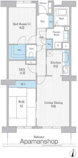 ウイングプラザ【8階】の間取り