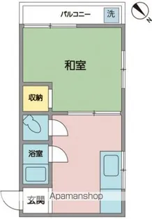 コーポミズホ【206号室号室】の間取り