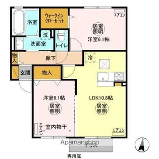 グランマーレ L【1階】の間取り