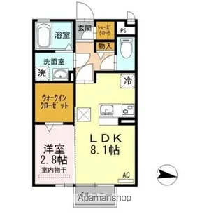 サンシャイン レジデンス【1階】の間取り