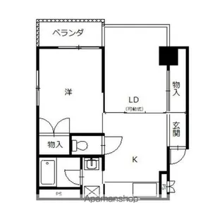 タウンローカス【4階】の間取り