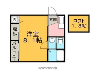 サクセスハイツ桜台【2階】の間取り