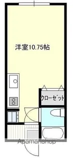コーポ中畑1号館【101号室】の間取り