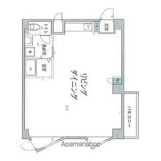 いしぐろはうす【1階】の間取り