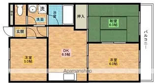 ベルトピア忠岡北B棟【3階】の間取り