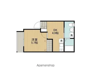 H・Sビル【202号室】の間取り