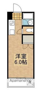 コーポラスU【3階】の間取り