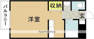 ミリオン清水【301号室】の間取り