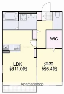 プラムツリー【2階】の間取り