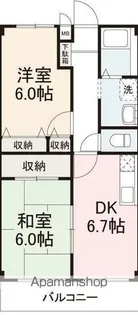 宮脇書店仏生山マンション【2階】の間取り