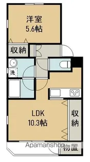 ミント【3階】の間取り